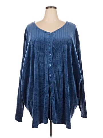 Woman Within Long Sleeve Blouse (view 1)