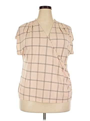 Liz Claiborne Short Sleeve Blouse (view 1)