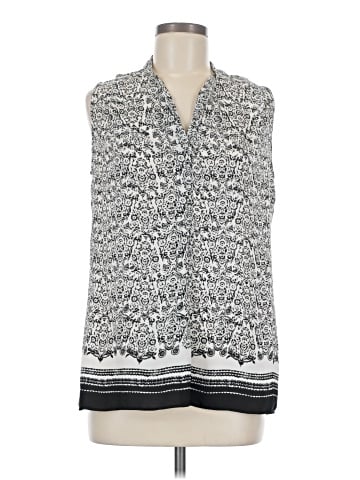 Rose + Olive Sleeveless Blouse (view 1)