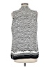 Rose + Olive 100% Polyester Gray Sleeveless Blouse Size M - photo 2