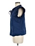 MISA Los Angeles 100% Polyester Blue Sleeveless Blouse Size M - photo 5