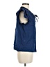 MISA Los Angeles 100% Polyester Blue Sleeveless Blouse Size M - photo 4