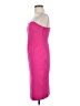 Likely Solid Pink Cocktail Dress Size 6 - photo 5