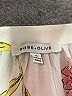 Rose + Olive White Sleeveless Blouse Size M - photo 7