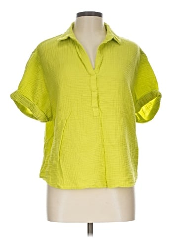 Magaschoni Short Sleeve Blouse (view 1)