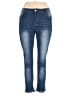 Unbranded Solid Blue Jeans Size XXL - photo 1