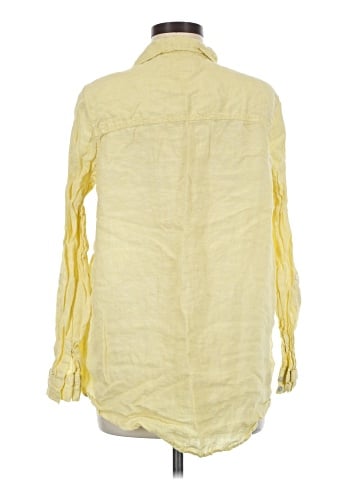 Sigrid Olsen 3/4 Sleeve Button-Down Shirt (view 2)