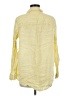 Sigrid Olsen Yellow 3/4 Sleeve Button-Down Shirt Size M - photo 2
