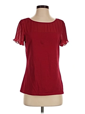 Lauren by Ralph Lauren Short Sleeve Blouse (view 1)