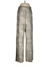 Elevenses Metallic Silver Casual Pants Size M - photo 1