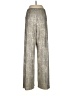Elevenses Metallic Silver Casual Pants Size M - photo 2