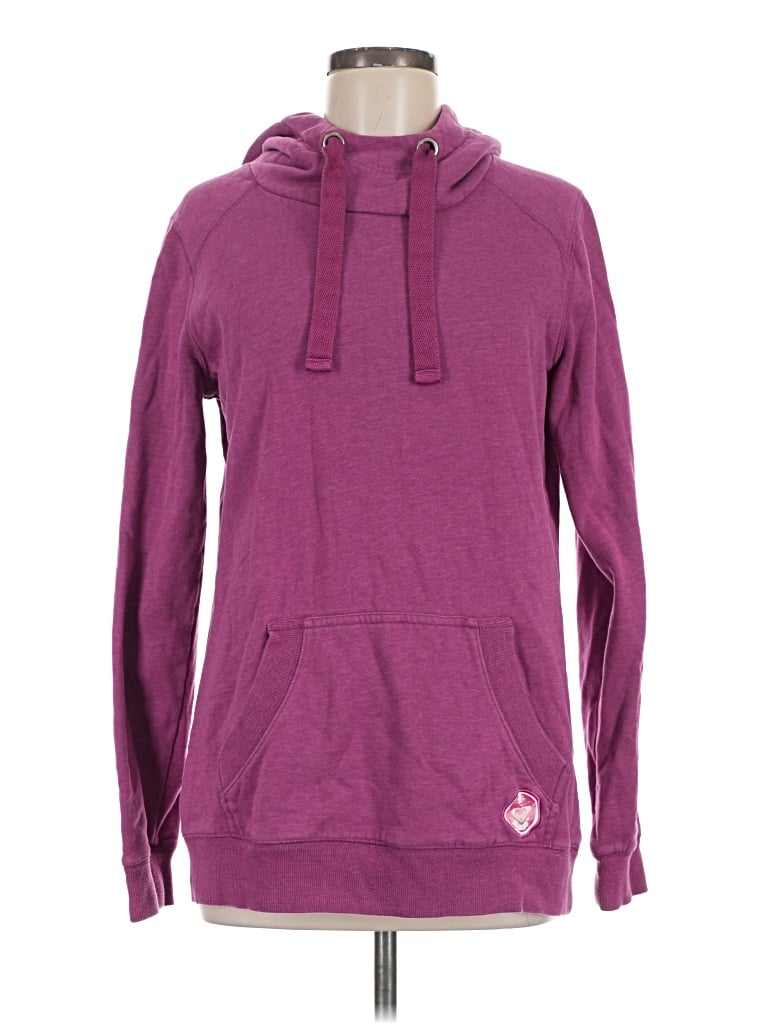 Pre-owned Roxy Pullover Hoodie In Purple