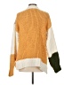 BKE 100% Polyester Color Block Tan Pullover Sweater Size XS - photo 2