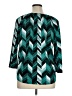 Notations Teal 3/4 Sleeve Blouse Size XL - photo 2