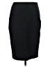 Ann Taylor Solid Black Formal Skirt Size 2 - photo 1