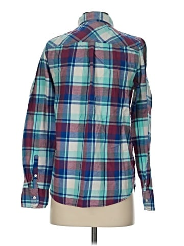 J.Crew Factory Store Long Sleeve Button-Down Shirt (view 2)