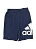 Adidas 100% Polyester Solid Blue Athletic Shorts Size 4 - photo 1
