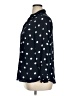 PREMISE 100% Polyester Polka Dots Black Long Sleeve Blouse Size 0X - photo 5