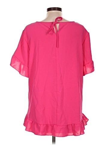 Shein Curve Short Sleeve T-Shirt (view 2)