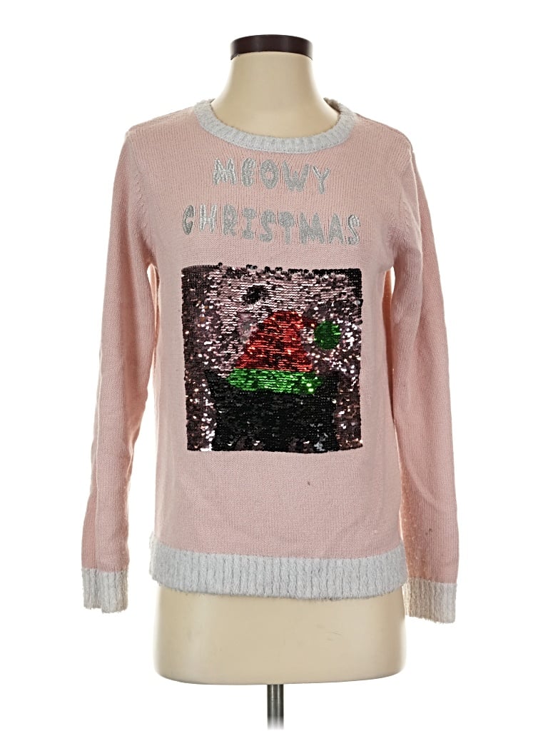 Pre-owned Holiday Time Long Sleeve T-shirt In Pink