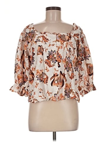 RACHEL Rachel Roy 3/4 Sleeve Blouse (view 1)