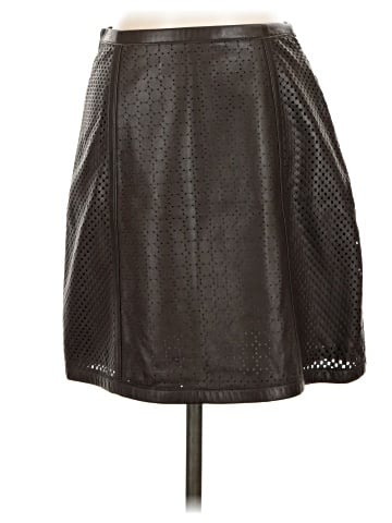 Tibi Faux Leather Skirt (view 1)