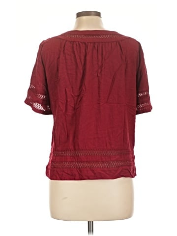 Abercrombie & Fitch Short Sleeve Blouse (view 2)