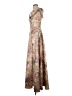 Xscape Floral Tan Casual Dress Size 4 - photo 5