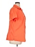 Basic Editions Orange Short Sleeve Blouse Size 1X - photo 4