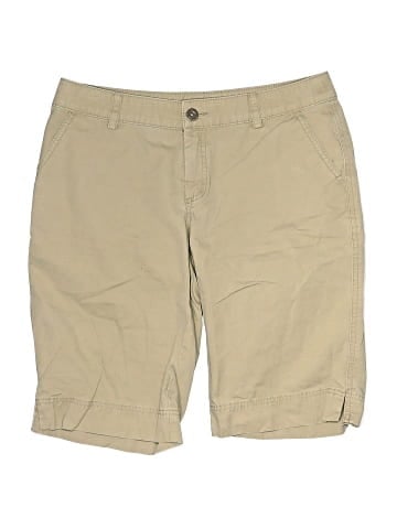 Eastern Mountain Sports Khaki Shorts (view 1)