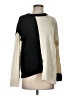 Alice + Olivia Color Block Black Pullover Sweater Size S - photo 1