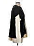 Alice + Olivia Color Block Black Pullover Sweater Size S - photo 4