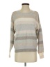 Allude Stripes Gray Wool Pullover Sweater Size S (estimated) - photo 1