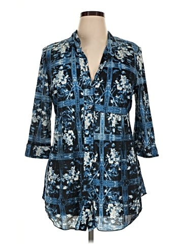 Style&Co 3/4 Sleeve Blouse (view 1)