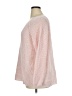 Denim & Co Color Block Pink Pullover Sweater Size XL (estimated) - photo 5