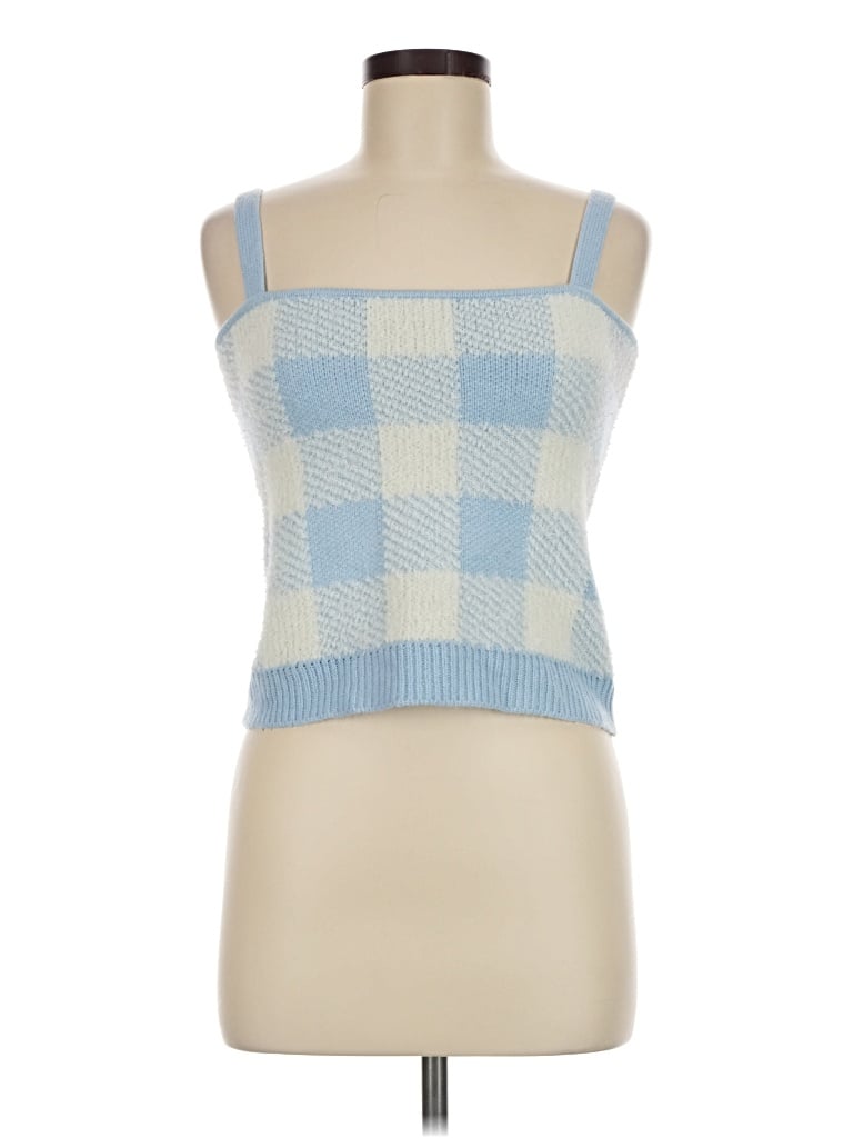 Pre-owned Willow & Wind Sweater Vest In Blue