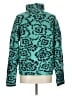 THML Animal Print Teal Pullover Sweater Size L - photo 2
