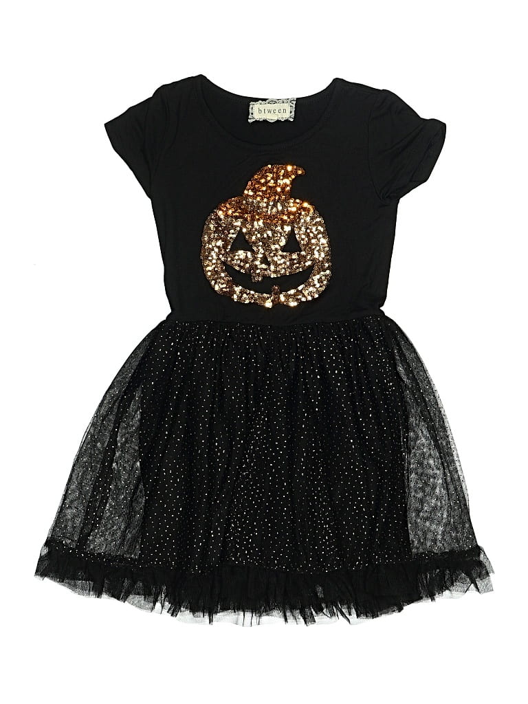 Pre-owned Btween Kids' Dress In Black