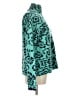 THML Animal Print Teal Pullover Sweater Size L - photo 4