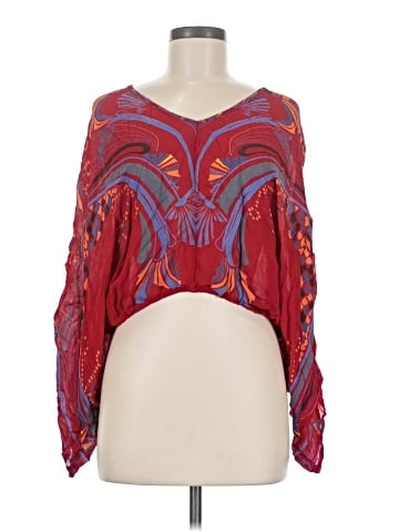 Free People 3/4 Sleeve Blouse (view 1)