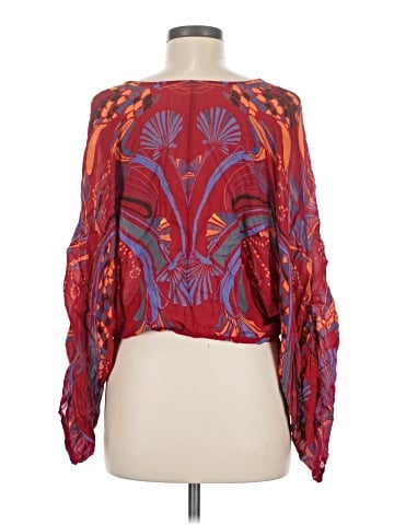 Free People 3/4 Sleeve Blouse (view 2)