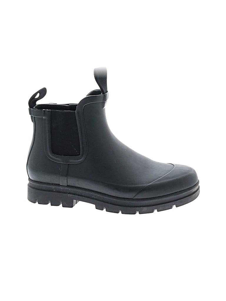 Pre-owned Everlane Rain Boots In Black