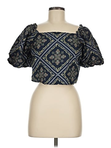 Ann Taylor LOFT Short Sleeve Blouse (view 1)