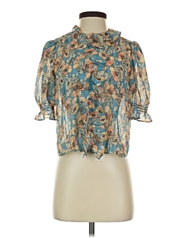 CAbi Short Sleeve Blouse (view 1)