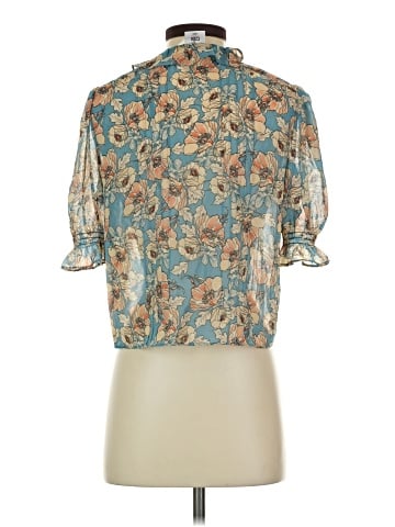 CAbi Short Sleeve Blouse (view 2)