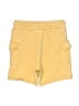 Unbranded Solid Yellow Cargo Shorts Size 5T - photo 2
