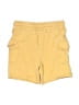 Unbranded Solid Yellow Cargo Shorts Size 5T - photo 1