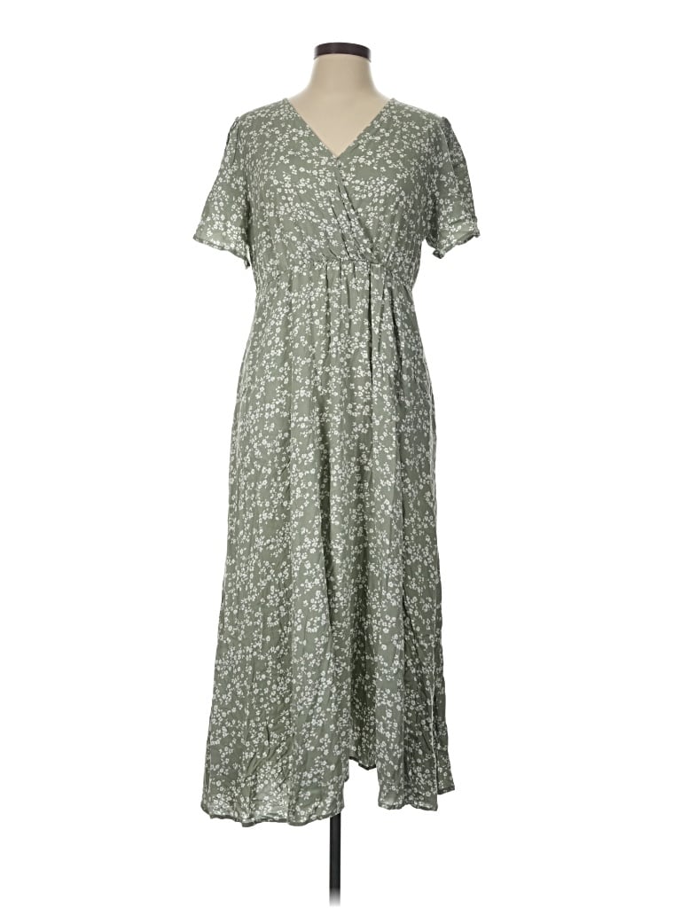 Pre-owned Bloomchic Casual Dress In Green