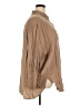 Zara Solid Tan 3/4 Sleeve Button-Down Shirt Size XXL - photo 4