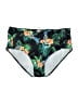 Unbranded Tropical Black Swimsuit Bottoms Size XL - photo 1
